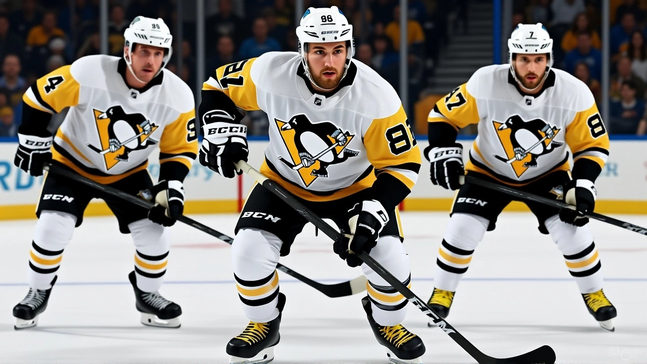 Crosby and Malkin combine for 5 points as Brazeau's goal lifts Penguins past Islanders 4-3